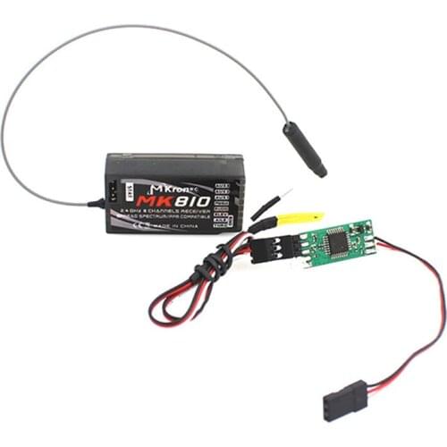 2.4GHz 8 Channel Receiver With Return for Spektrum Remote Control Dx6i Dx6 Dx7 Dx8 Dx9 Spare Parts