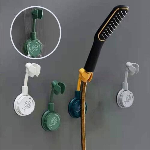 360 Adjustable Punch-Free Universal Shower Bracket Bathroom Hand Shower Head Holder Nozzle Adjusting Waterproof Base Mount SW