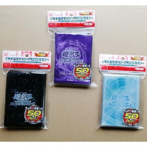 50 PCS/Pack Yu-Gi-Oh! YUGIOH Fusion Card Sleeve Polymerization Board Game Cards Sleeves Protector