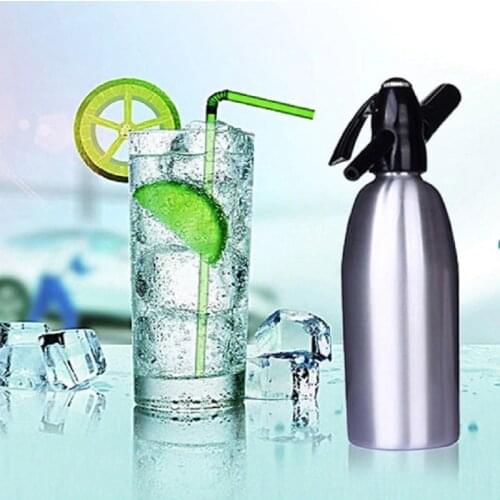DIY Home Drink Juice Machine Bar Beer Soda Maker Steel Bottle Soda Stream Foam Cylinders Injector