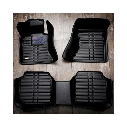 CHOWTOTO Special Floor Mats For Ford Ecosport Wear-Resisting Durable Leather Carpet For Ecosport