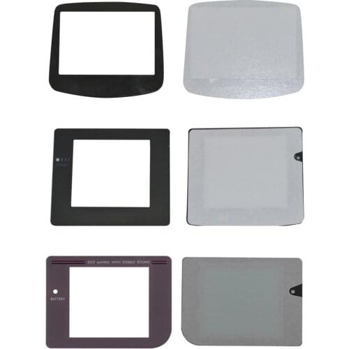 For GBC for GB A Screen Replacement Plastic Glass Display Protector Lens for Gameboy Color Advance