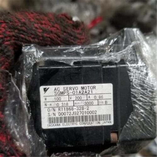 Used Tested Working SGMPS-01A2A21 AC SERVO MOTOR