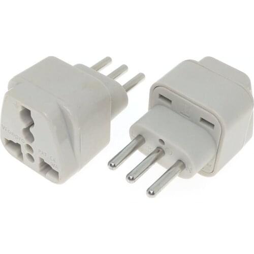Italian, Uruguay Travel Adapter Multi Outlet Convert AU/UK/EU/GE/US/China.... World Plug AC100~250V 10A Wonpro WA-12A