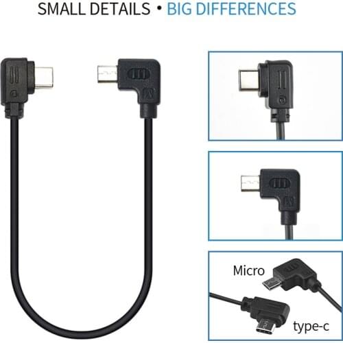 For ZHIYUN Crane 2 Control Cable/Weebil-S Control Cable For Canon EOS R/RP Nikkon Z6 Z7 Micro-Type C