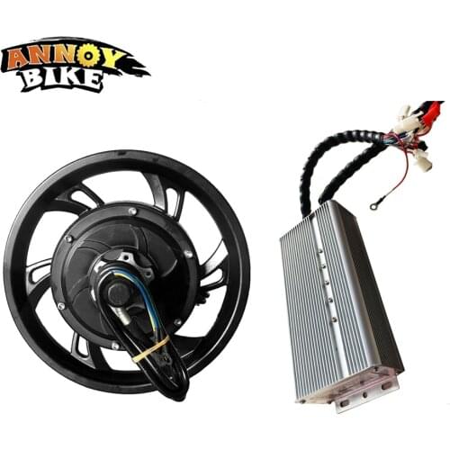 12inch 800W1000W2000W3000W3500W Electric Bicycle Motor Bluetooth Controller 60V72V 120km/h 130MM Brushless High Speed mini Motor