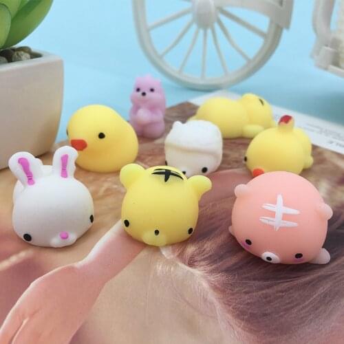 Mini Change Color Squishy Cute Cat Antistress Ball Squeeze Mochi Rising Abreact Soft Sticky Stress Relief Funny Toy