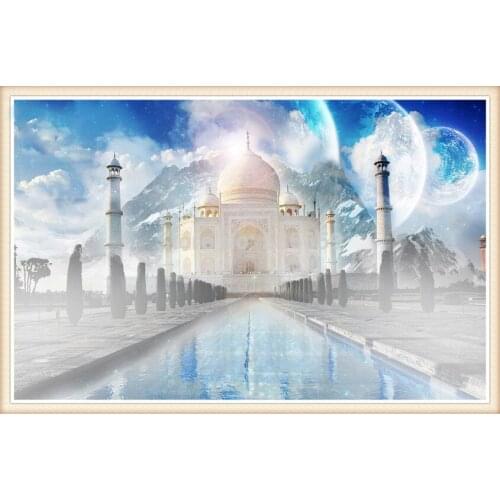 3D Diamond Embroidery Palace Needlework Diamond Mosaic Pictures Of Rhinestones Hobbies And Crafts Accessories