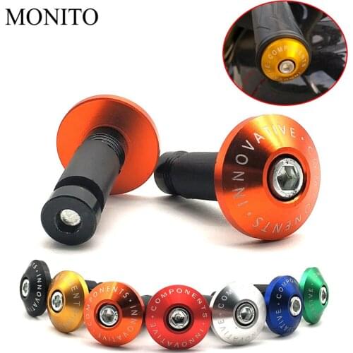 For GAS GAS EC 2T 4T FSE/FSR RR/RS HUSQVARNA TC125 TE125 Motorcycle Handle Ends Bar Balanced Plug Slider Handlebars Cap Grips