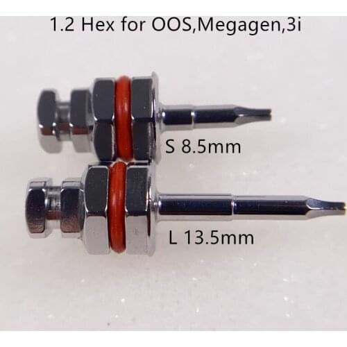 Dental Implant 1.2 Hex Hand Driver Torque Wrench Ratchet Abutment Screw Drivers Short&Long