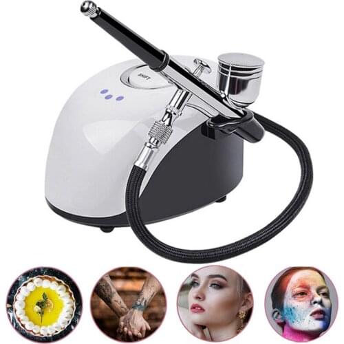 Pro Airbrush Makeup Kits Air Compressor Spray Makeup Gun Sets For Temporary Tattoo Face Body Paint Nail Art Cake Painting Tools