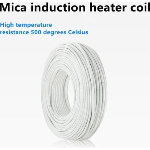 Mica Copper Coil Cable For Magnetic Induction Heaters High temperature cable withstands temperature of 500 degrees Celsius