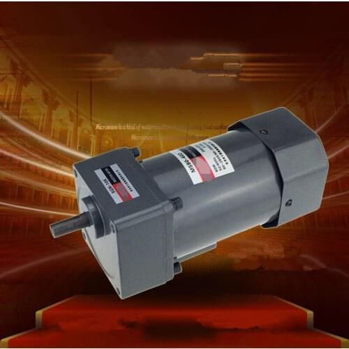 Three-Phase 220V 380V Single Phase 220V AC Vertical Micro Gear Motor Governor 90W M590 Adjustable speed High Torque