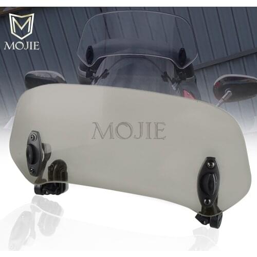 Motorcycle Windshield Extension Spoiler Windscreen Air Deflector For GILERA PIAGGIO Nexus SP eu3 500 CARNABY 125 200 250 300 500