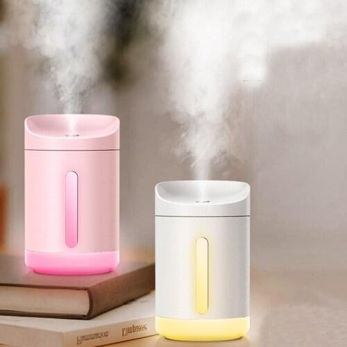 Ultrasonic Air Humidifier Essential Oil Diffuser With 7 Color Lights Electric Aromatherapy USB Humidifier Car Aroma Diffuser