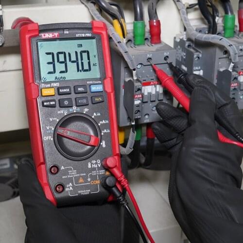 UNI-T UT15B PRO/UT17B PRO True RMS digital multimeter; Auto/Manual range electrician universal meter VFC
