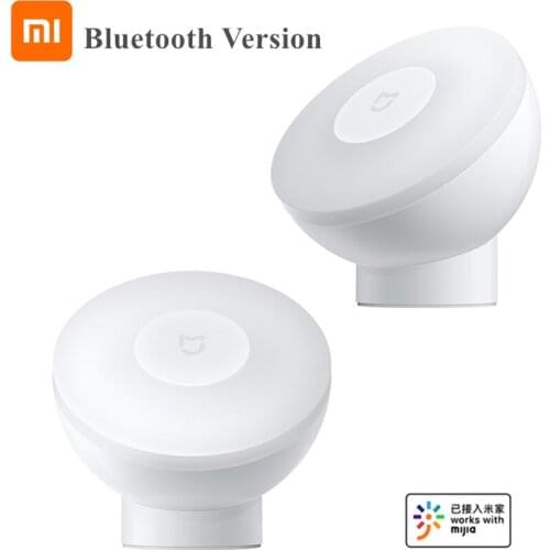 Xiaomi Mijia Night Light 2 Bluetooth Version Adjustable Brightness Infrared Smart Human Body & Light Sensor Work With Mijia App