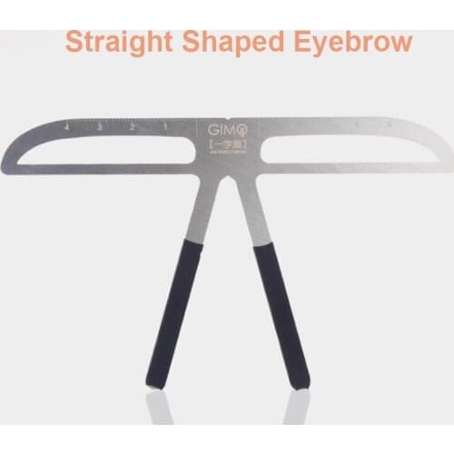 1pc Microblading Eyebrow Tattoo Stencil Ruler Shaper Template Definition Permanent Makeup Eyebrow Measure Eyebrow Guide Tools