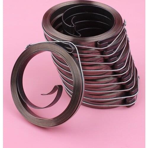 10pcs/lot Recoil Rewind Starter Spring For Honda GX120 GX160 GX200 5.5HP 6.5HP Lawn Mower Engine Motor Part