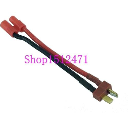 1PCE Deans Style T-Plug to HXT 3.5mm Bullet Banana adapter 14AWG Wire for ProTek RC
