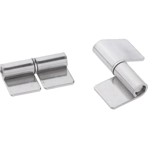 2X Heavy Duty Rustproof Stainless Steel Greaseable Weld on Door Hinge Ramp Gate