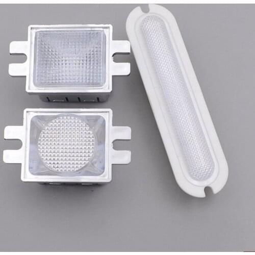 1piece new elevator emergency lighting control box emergency light DC12V button light round rectangle AQ1H802