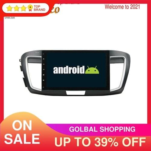 Android 9 Car Radio Player GPS Navigation For Honda Accord 9 2012-2017 Multimedia Player Auto Radio Head Unit RHD No DVD Player