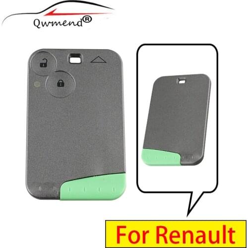 For Renault Key Shell 2 Buttons Replacement Remote Car Key Shell for Renault Laguna Espace Vel-Satis Smart Car Key Fob Case