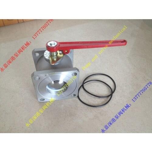 DN80 3 inch oil tank, ball valve, aluminum alloy two-way ball valve, square ball valve, round ball valve, gas station, sprinkler