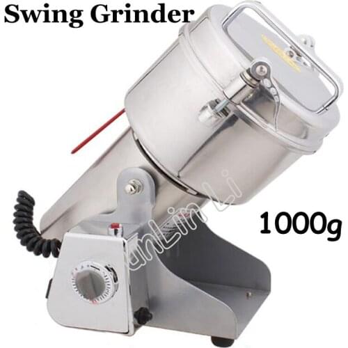 1000G Stainless Steel Electric Coffee Bean Nut Spice Grinder Mill 220V 50HZ