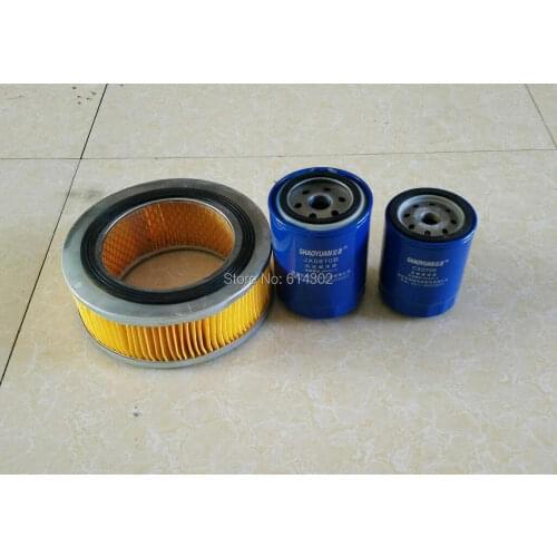 Air filter element oil filter and fuel filter for weifang 495D/ZD K4100D K4100ZD diesel engine /10-40kw diesel generator parts