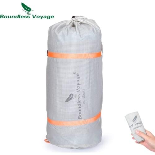 Boundless Voyage Compression Storage Bag for Tent Sleeping Bag Tent Poles Mat Nylon Waterproof Camping Travel Storage Bag