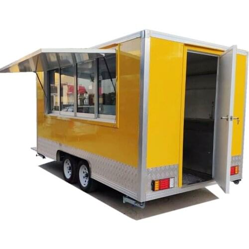 CN-250 mobile food carts/trailer/ ice cream truck/snack food carts customized for sale with free shipping