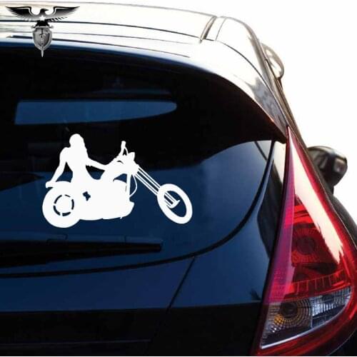 EmpireYing 3 Sizes 8 Colors Body Sexy Girl Motorcycle Beauty Romantic Seduction Car Sticker SUV Laptop Styling Vinyl Decal Gifts