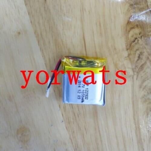 New Hot A Rechargeable Li-ion Cell New 3.7V lithium ion battery 122932 1050mah Bluetooth headset mini camera home