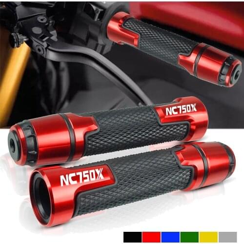 For HONDA NC700X NC750X 2012-2019 2017 2016 2018 Motorcycle knobs Anti-Skid scooter Handle Grips 7/8'' 22mm Bar Hand Handlebar