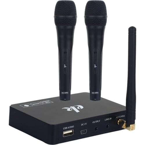 Handheld Wireless Karaoke Microphone Karaoke player Home Karaoke Echo Mixer System Digital Sound Audio Mixer Singing Machine K2