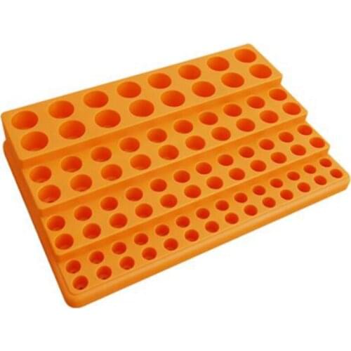 CNC Machining Center ER Collet Storage Box 88 Holes ER16 ER20 ER25 ER32 Chuck Finishing Rack Plastic Box