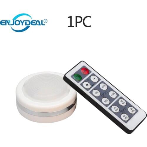 Under Cabinet Lighting LED Color temp 4000K led Puck Light W/Remote Control Dimmable for Under Counter,Shelf Furniture Lights