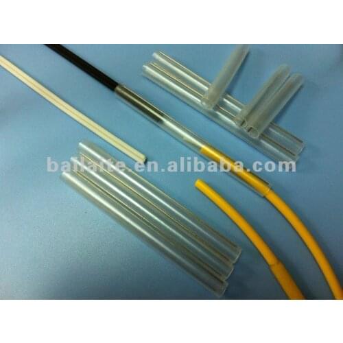 Length=45mm ID3.5 GJYXCH /GYPFTW /FTTH Cable Fusion Splice Protection Sleeves heat shrink sleeve,SS304 1.0 Rod Strength member