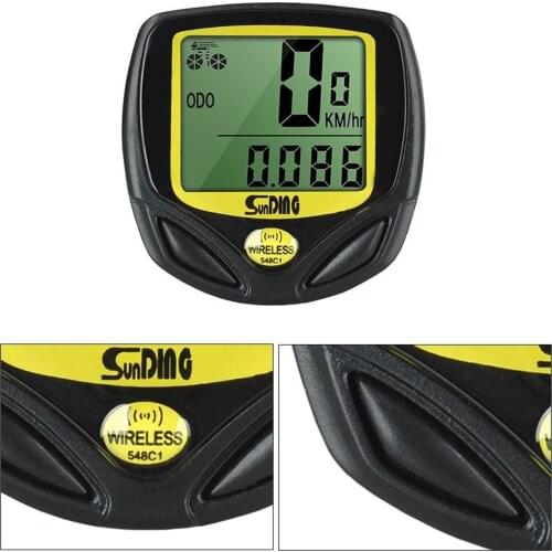 Bicycle Stopwatch MTB Bike Waterproof Wired Digital Speedometer Bike Computer For Cycling Bike Accessories SD-548C