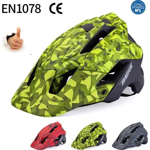 BATFOX Bike Helmet Overall Molded Mountain Road Helmet Ultralight Ultralight In-mold Bicycle Cycling Helmet BAT FOX DH AM Casco