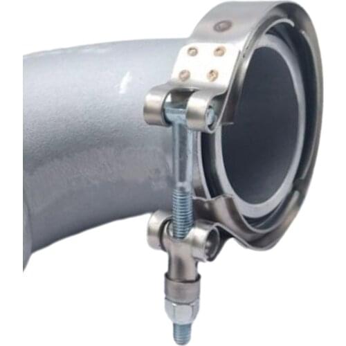 Turbo Air Transfer Pipe Intake 90° for HX35 6BT 6BTA 4BT