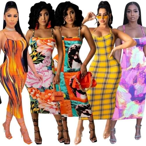 ZKYZWX Floral Summer Dresses