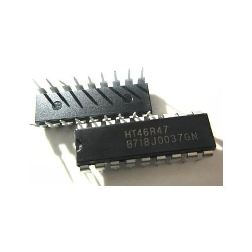 1PCS HT46R47 DIP18 in stock 100%good