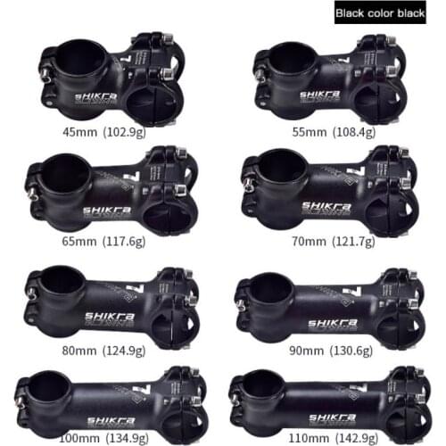 1PC MTB XC AM Bicycle Handlebar Stem 31.8mm*35/45/55/65/70/80/90/100/110mm 7 Degree Mountain Road Bike Stem Bicycle Parts New