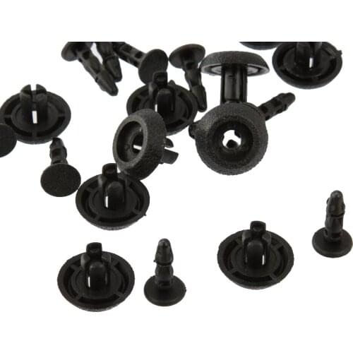 10pcs Door Body Side Moulding Clips Retainers Retain Screw For Toyota Lexus