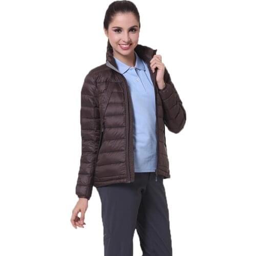 2020 Hot Sale Women Ultra Light Down Jacket 90% White Duck Down Winter Down Coat Warm Womens Jacket Ultra Thin Down Jacket