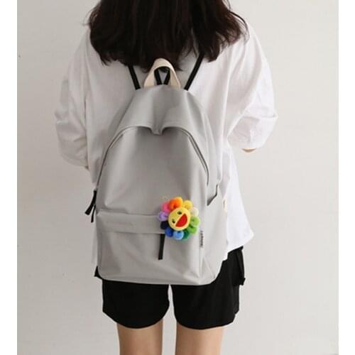 2020 NuFangU simple oxford Lolita style women backpack fashionable girls leisure bag school student book bag teenager travel