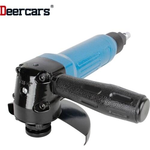 4 Inch Strength Type Pneumatic Angle Grinder Industrial Grade Air Grinding Tool Wind Sanding Polishing Machine Rear Adjustable